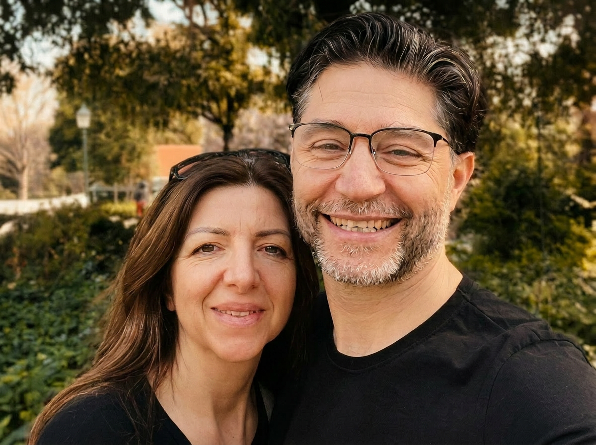 Nick and Sara, founders of Recoupled