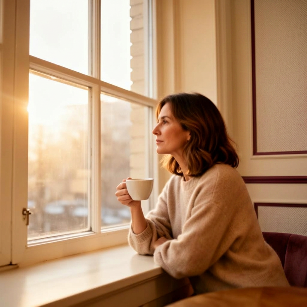 A quiet moment of reflection